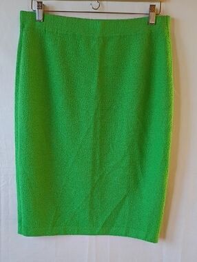 St. John Women's Green Pencil Skirt Size 12